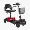 Drive Medical Red Bobcat X4 4 Wheel Compact Transportable Scooter
