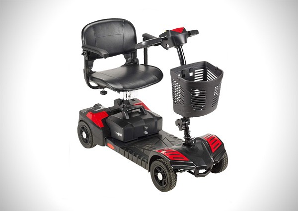 Drive Medical Sfscout4 Spitfire Scout 4 Wheel Travel Power Scooter Drive Medical Sfscout4 Spitfire Scout 4 Wheel Travel Power Scooter