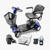 Pride Mobility Go-Go Sport 4-wheel Electric Travel Scooter Heavy Duty S74