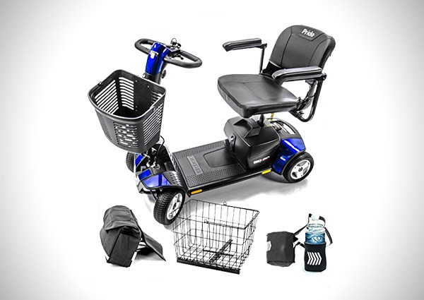 Pride Mobility Go-Go Sport 4-wheel Electric Travel Scooter Heavy Duty S74 Pride Mobility Go-Go Sport 4-wheel Electric Travel Scooter Heavy Duty S74