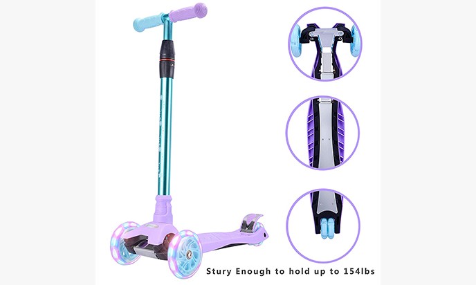 WonderView Kick Scooter Kids 3 Wheel Scooter WonderView Kick Scooter Kids 3 Wheel Scooter